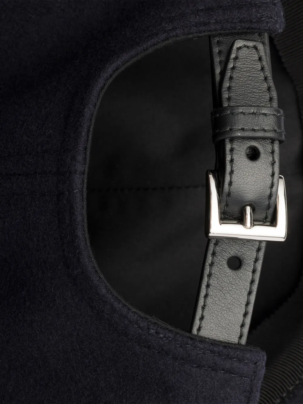 Prada Katoenen honkbalpet Zwart
