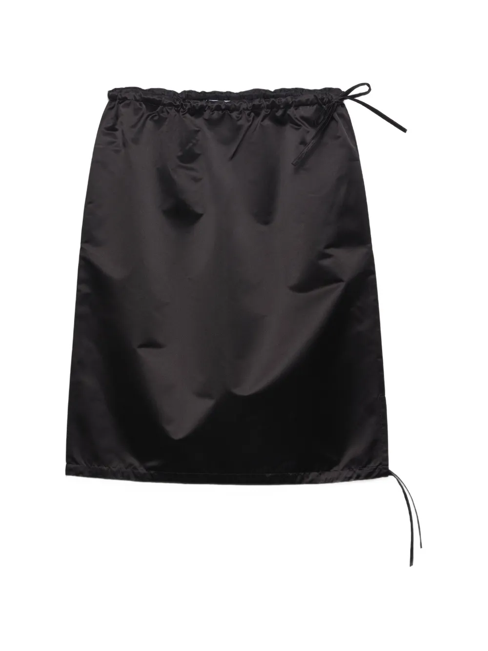 Prada satin skirt - Schwarz