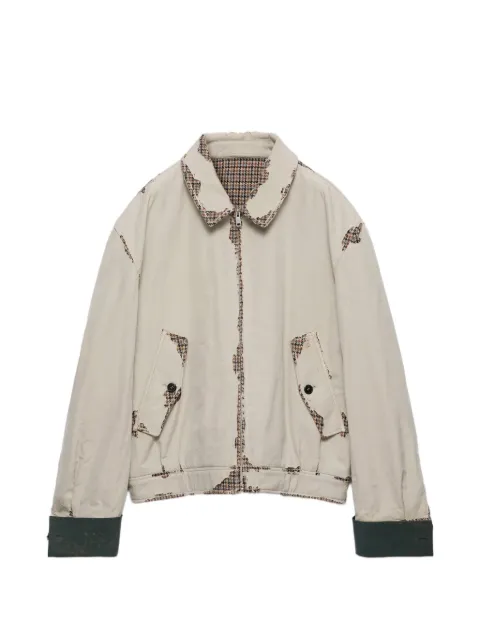 Prada bonded devoré cotton jacket