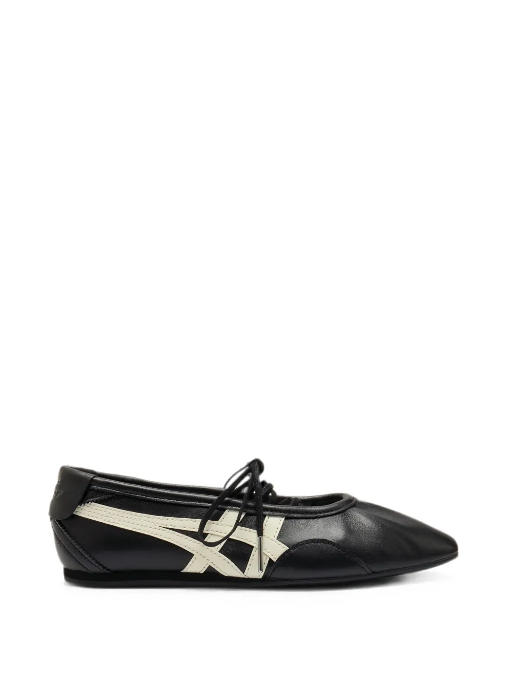 Onitsuka Tiger Gymnarina ballet flats - Nero