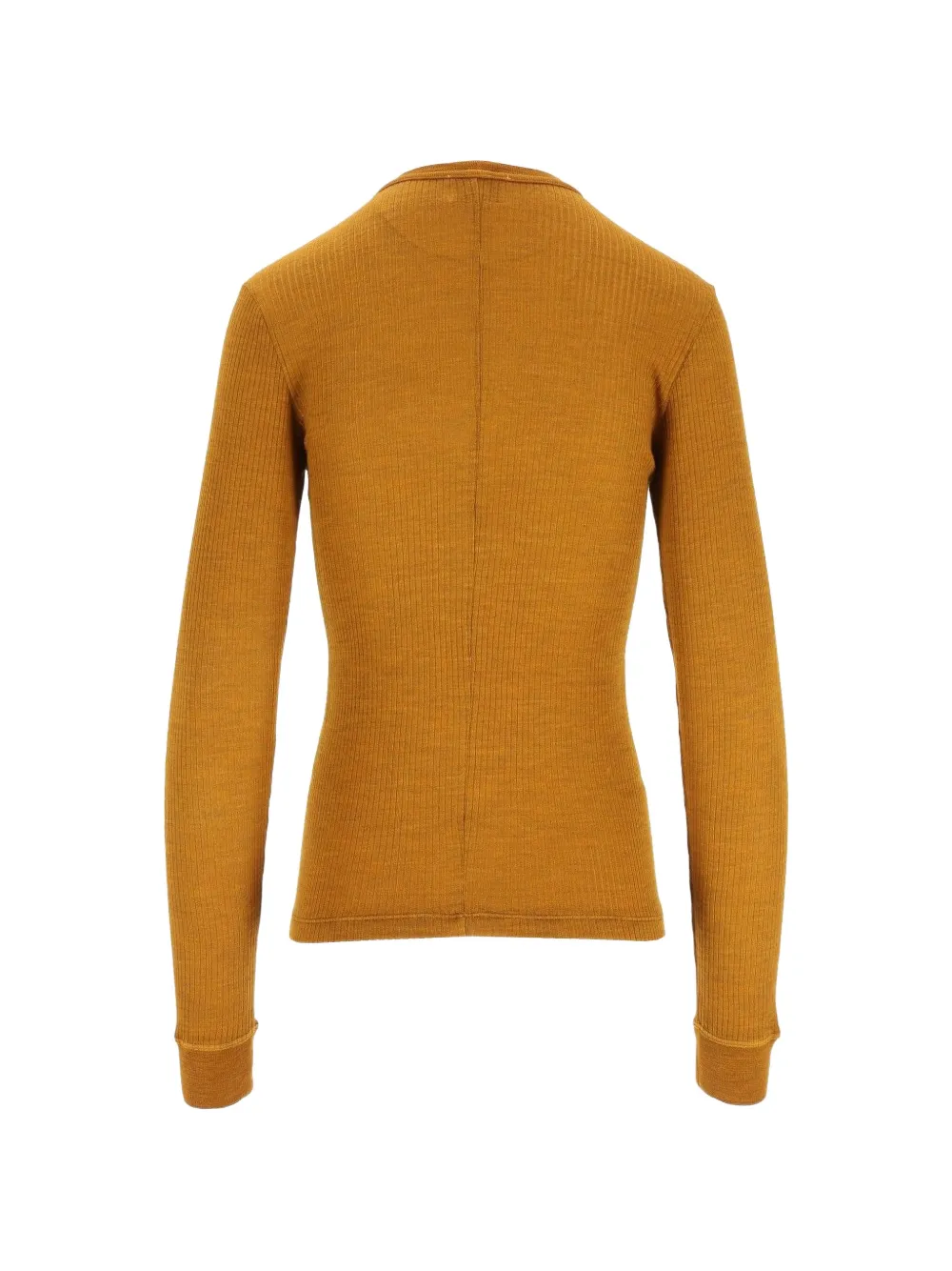 Forte Ribgebreide trui Oranje