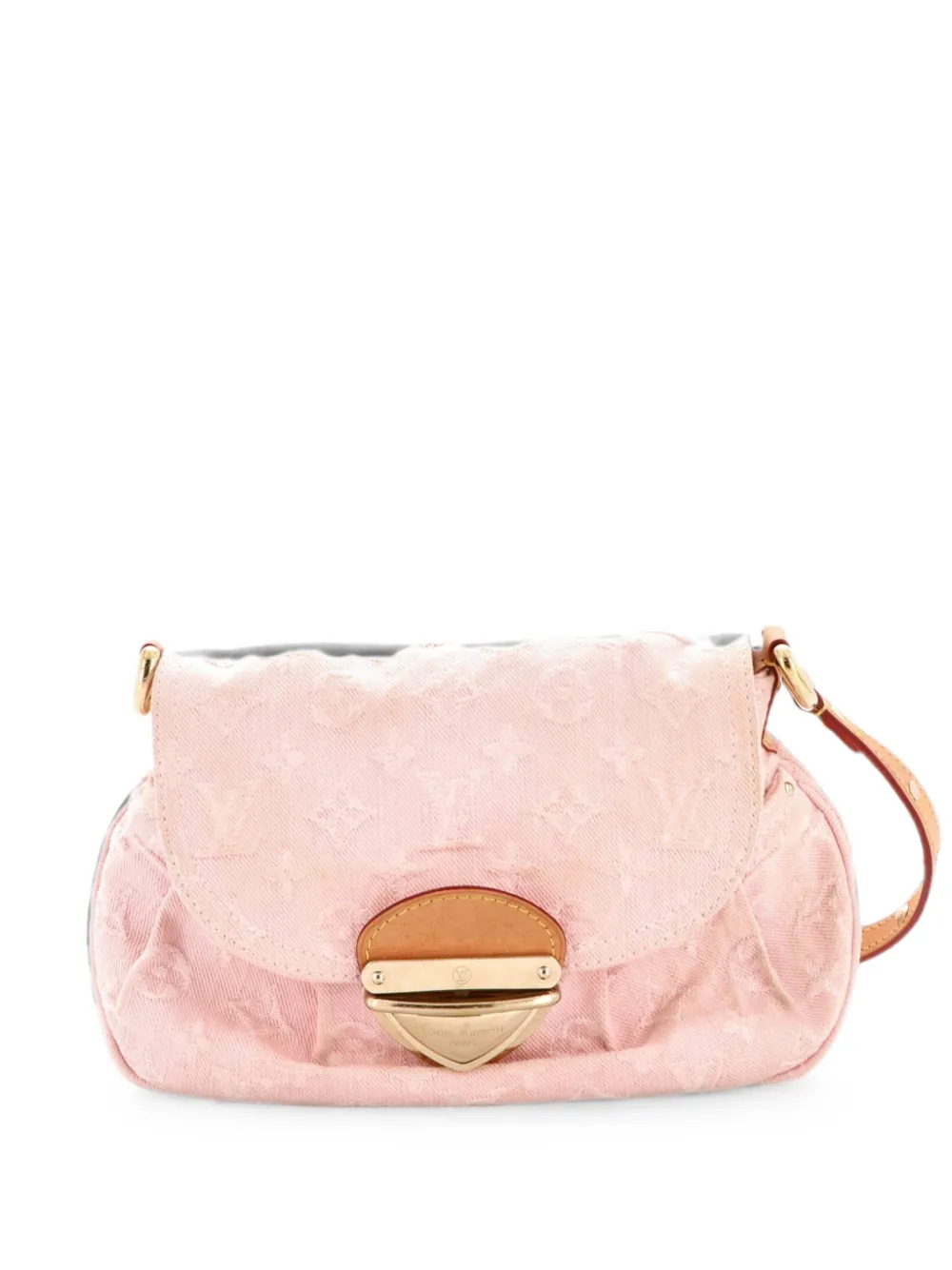 Louis Vuitton Pre-Owned Sunset Handbag LV Remix Monogram Denim clutch bag - Rosa