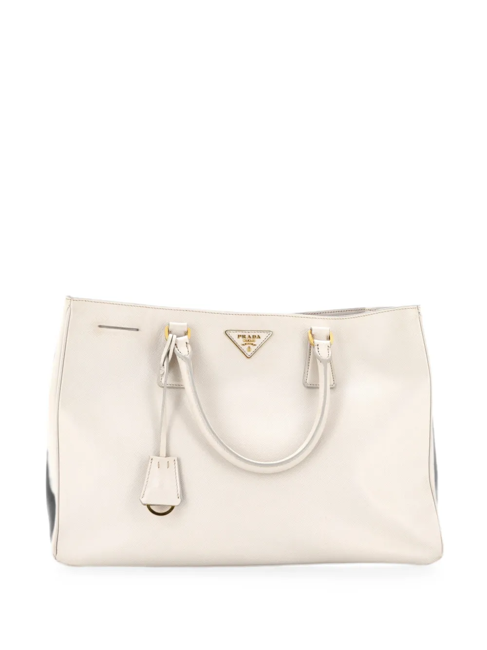 Prada Pre-Owned Lux Open Saffiano Leather Large tote bag - Nude