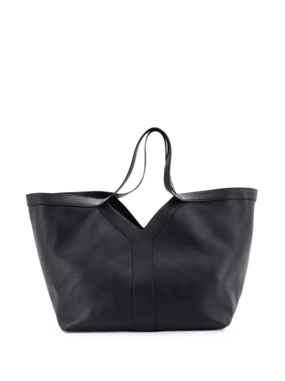 Saint Laurent Pre-Owned Y Leather Medium tote bag - Nero