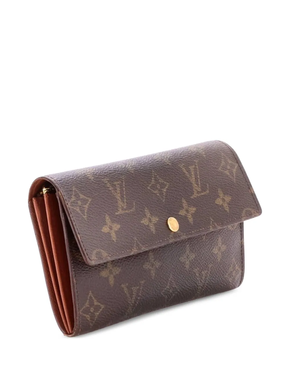 Louis Vuitton Pre-Owned Kleines Sarah Portemonnaie aus Monogramm-Canvas - Braun