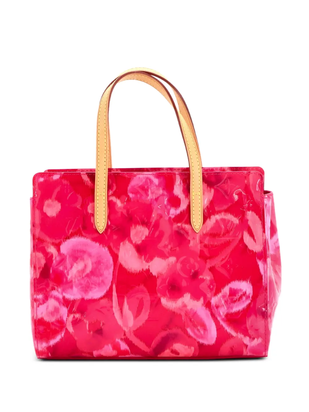 Louis Vuitton Pre-Owned Catalina Handtasche Limited Edition Monogram Vernis Ikat BB Tote Bag - Rosa