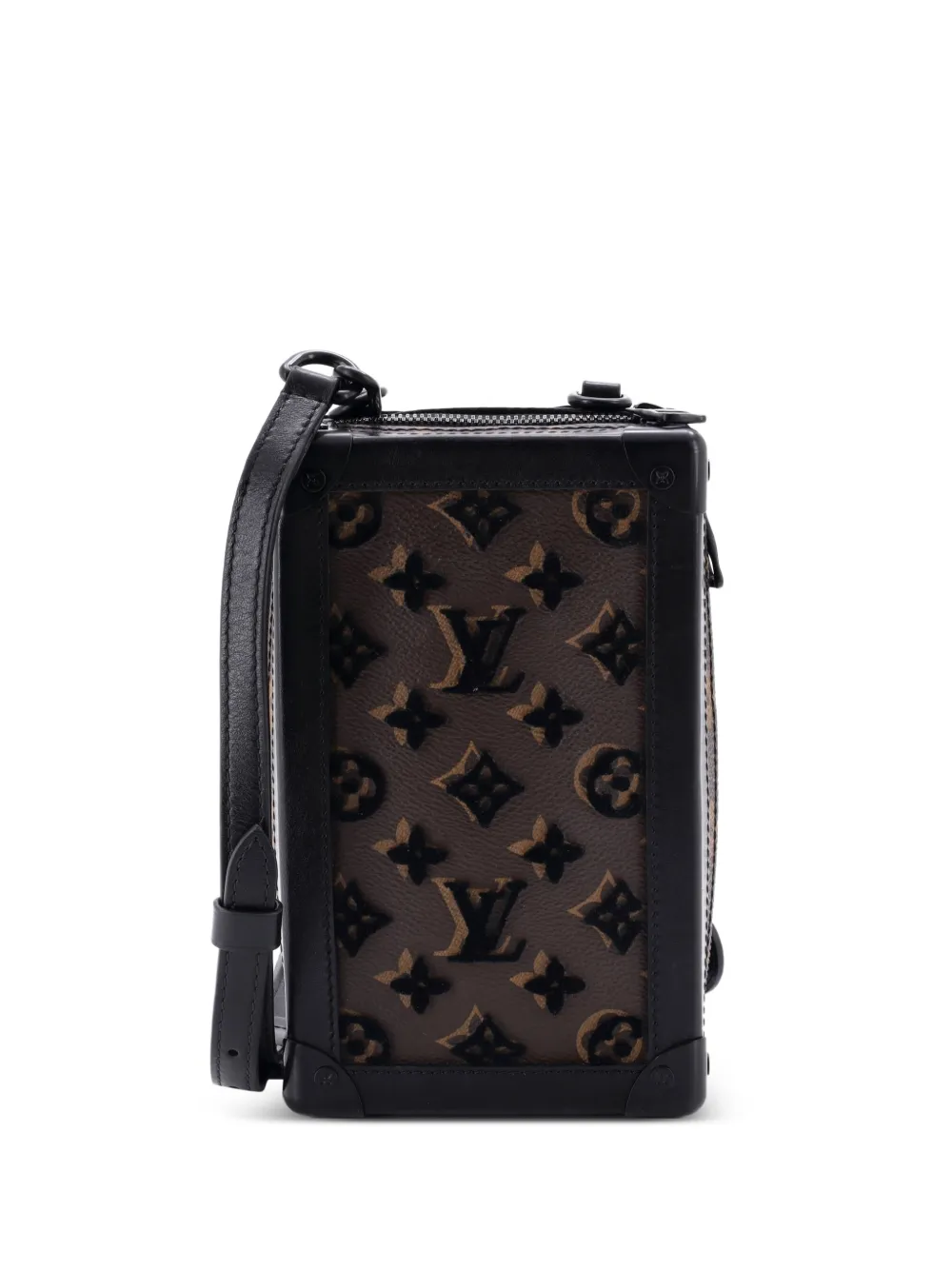Louis Vuitton Pre-Owned Vertical Soft Trunk Bag Monogram Tuffetage Canvas crossbody bag - Marrone