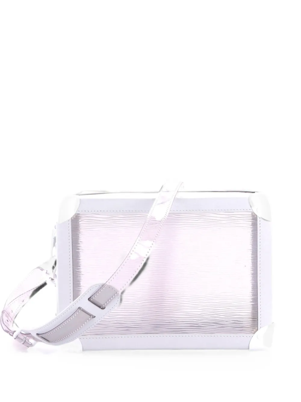 Louis Vuitton Pre-Owned Soft Trunk Bag Limited Edition Epi Plage PVC crossbody bag - Bianco