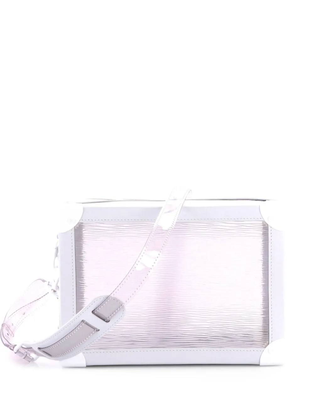 Louis Vuitton Pre-Owned Soft Trunk Bag Limited Edition Epi Plage PVC crossbody bag - Bianco