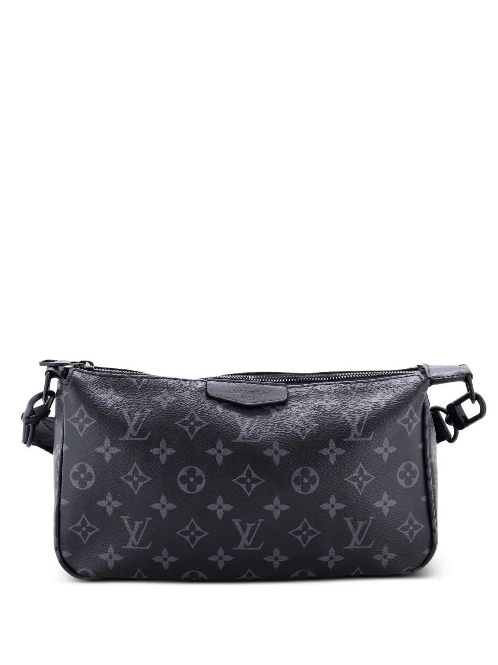 Louis Vuitton Pre-Owned Pochette Accessoires NM Eclipse XL Umhängetasche aus Canvas mit Monogramm - Schwarz