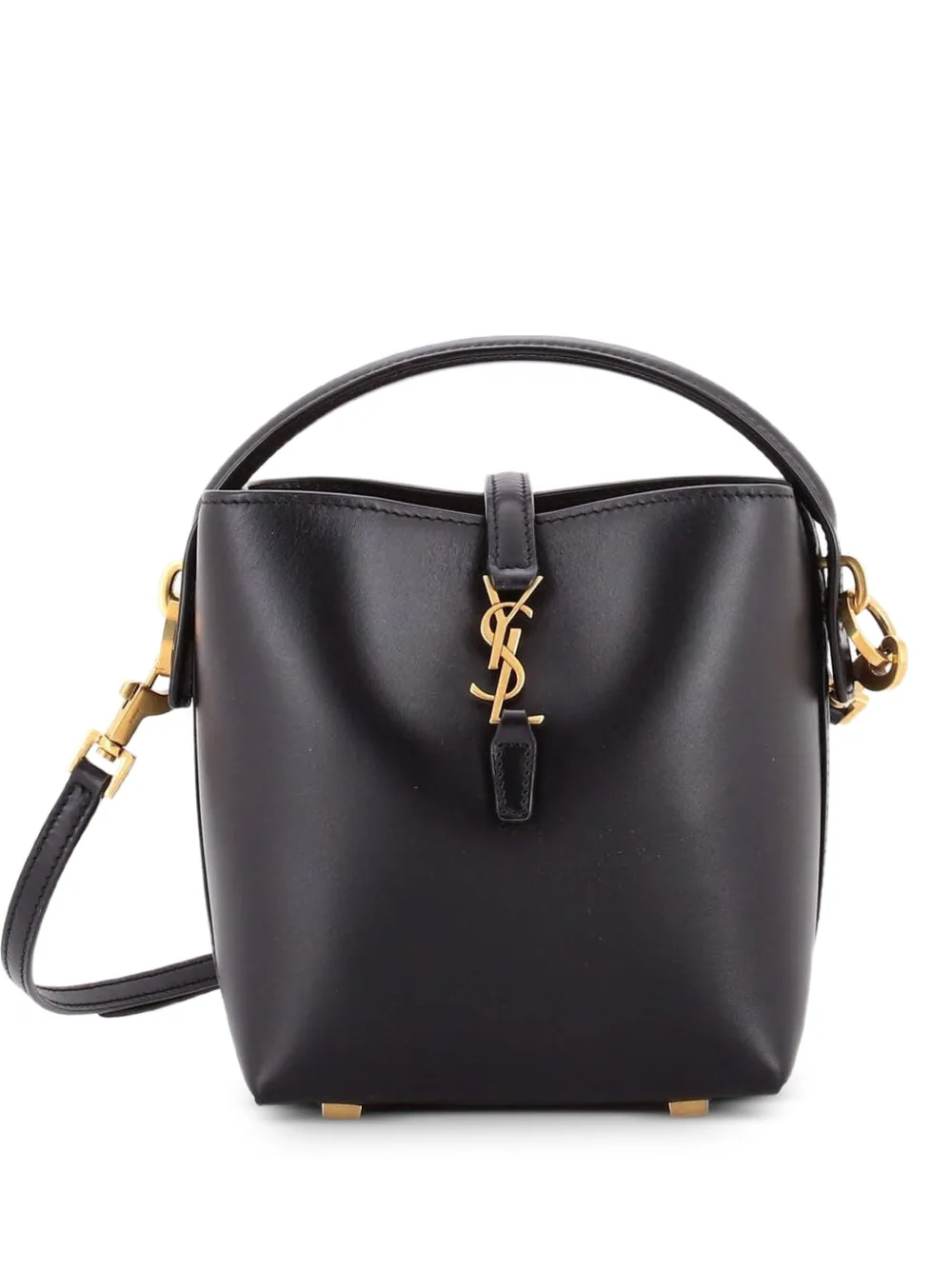 Saint Laurent Pre-Owned Le 37 Mini Beuteltasche - Schwarz
