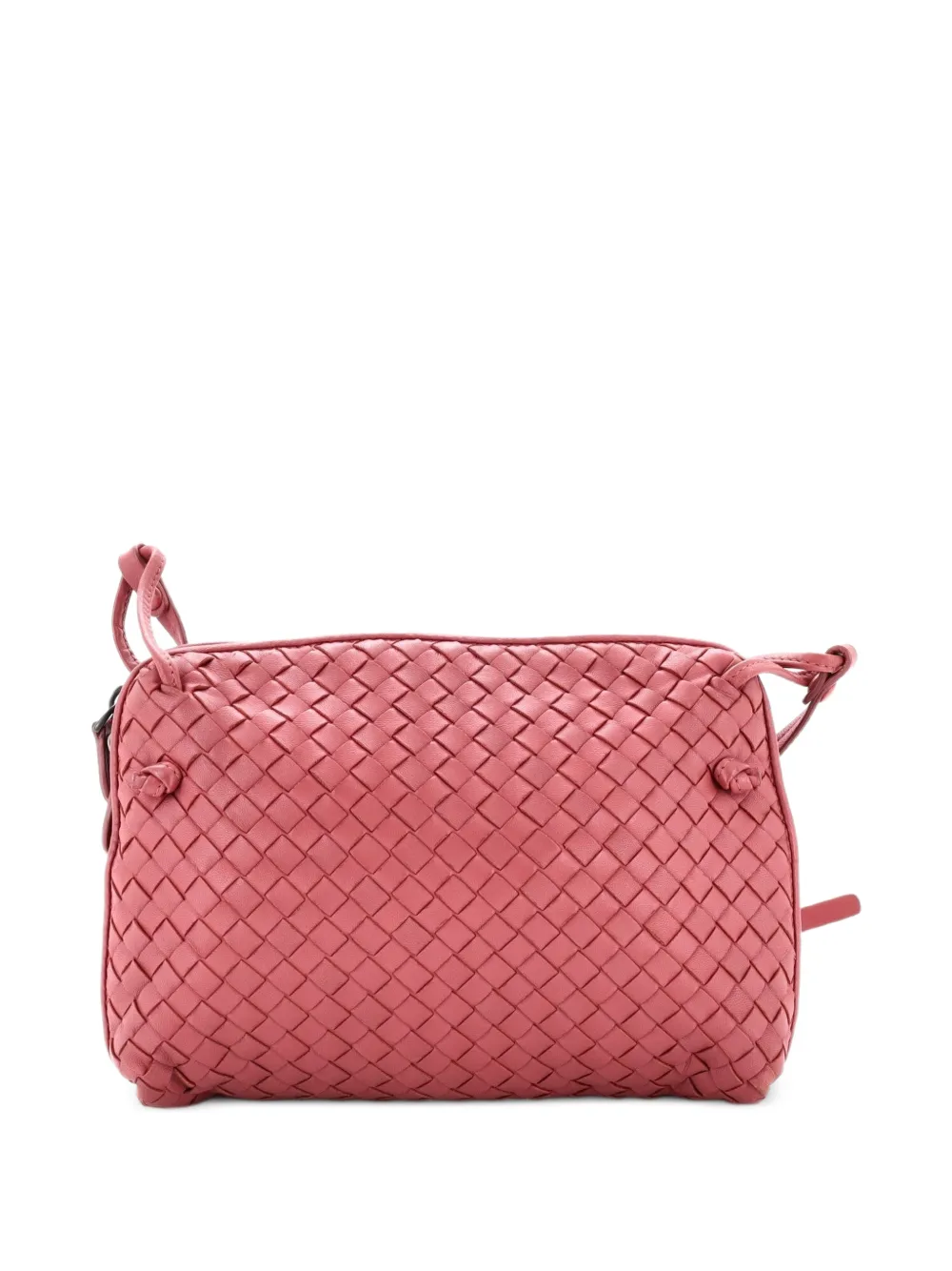 Bottega Veneta Pre-Owned Nodini Intrecciato Nappa Small crossbody bag - Rosa