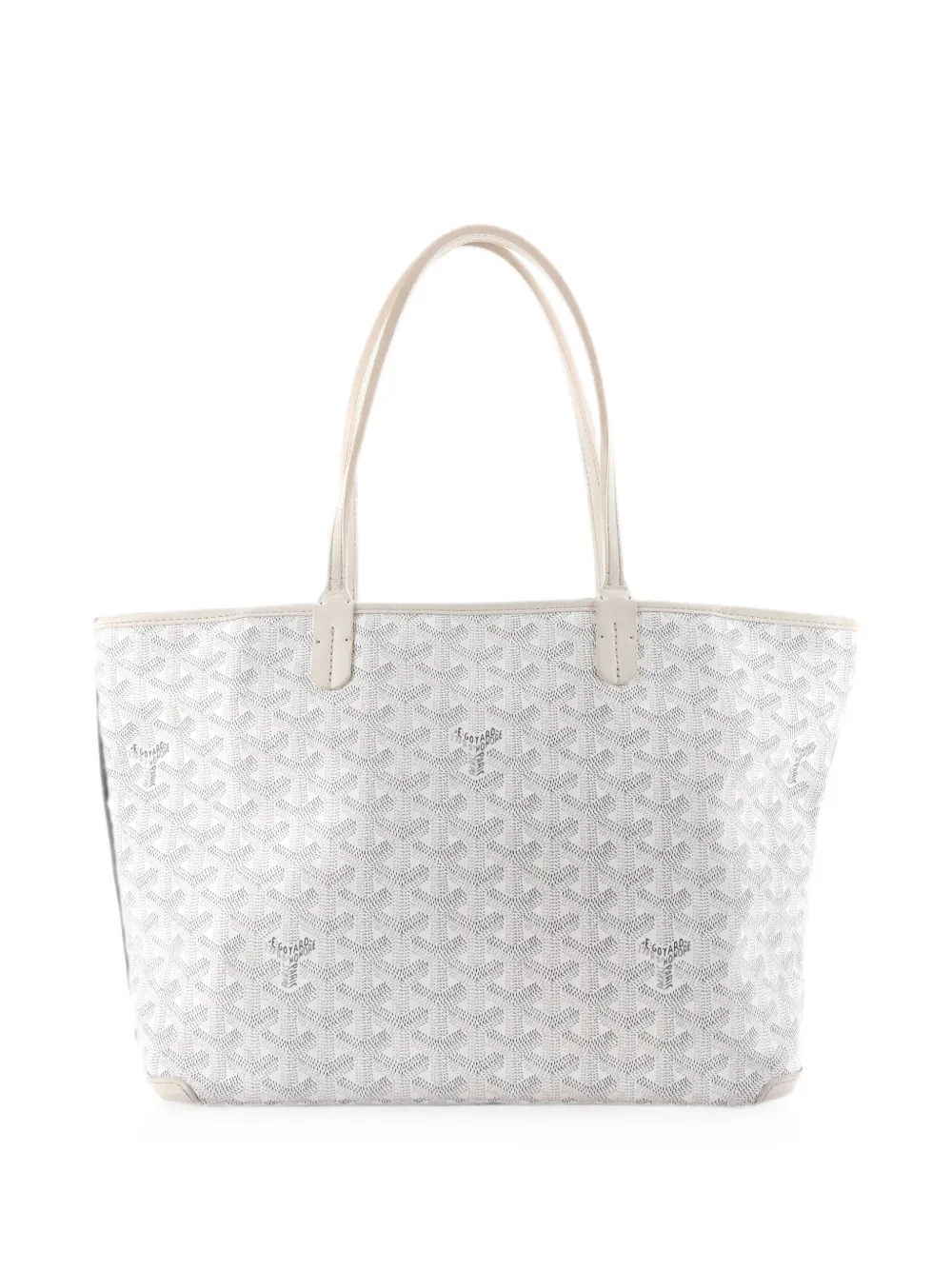 Goyard Pre-Owned Beschichtete Artois PM Canvas-Tote Bag - Weiß