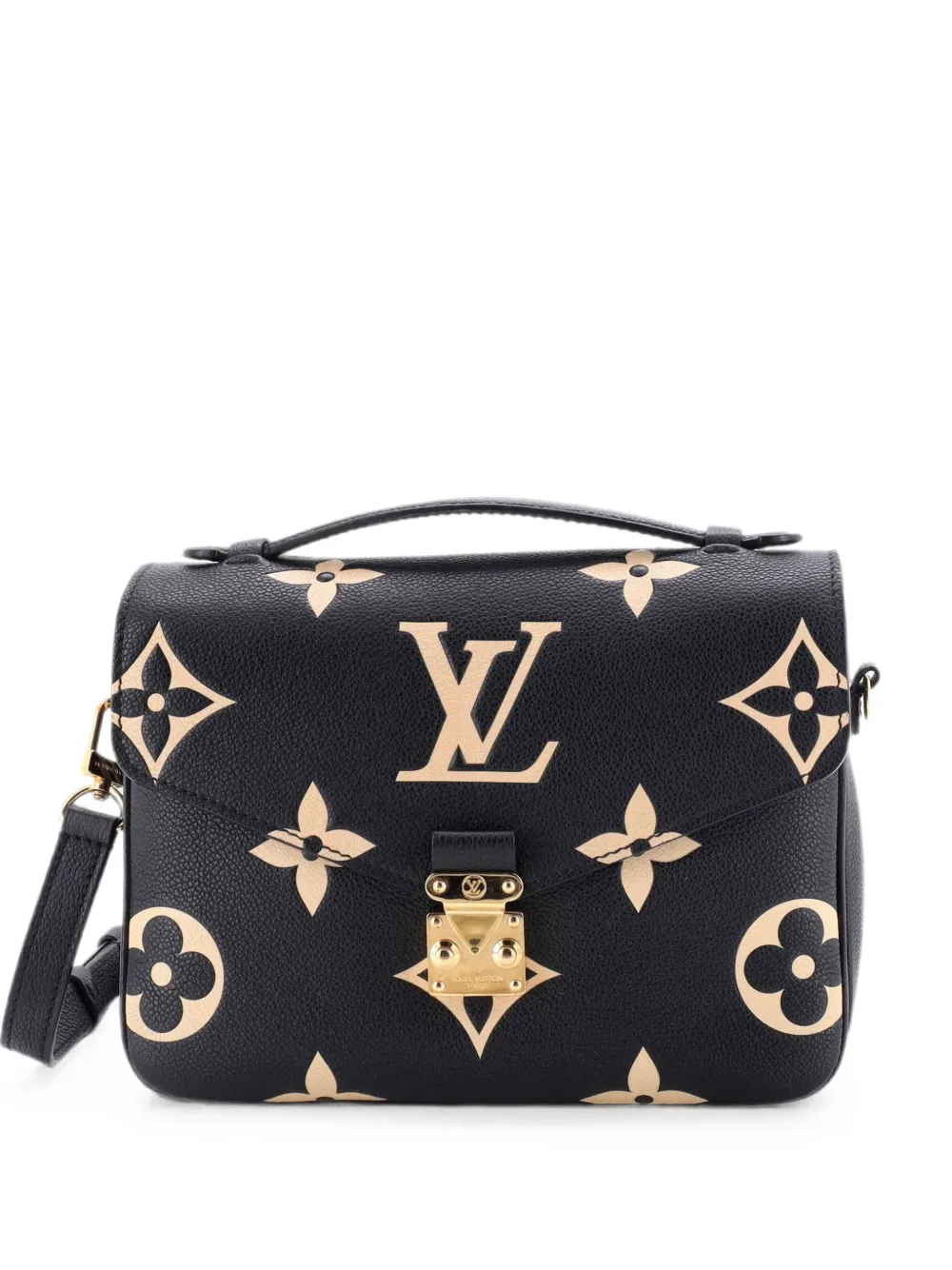 Louis Vuitton Pre-Owned Pochette Metis Bicolor Monogram Empreinte Giant crossbody bag - Black