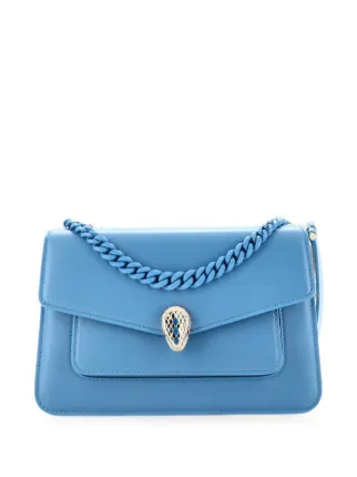 Bvlgari Pre-Owned Serpenti Forever Maxi Chain Leather Medium
