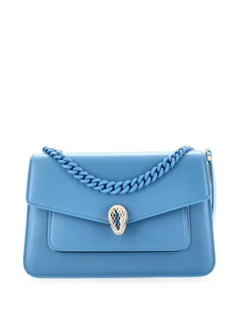 Bvlgari Pre-Owned Serpenti Forever Maxi Chain Leather Medium crossbody bag