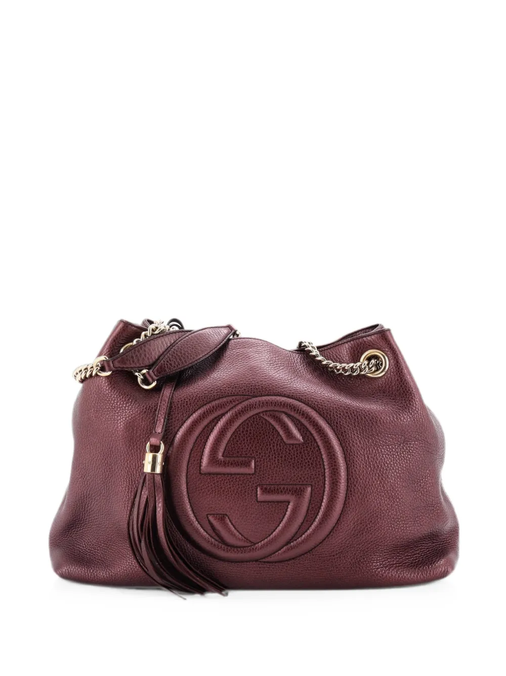 Gucci Pre-Owned Mittelgroße Soho Chain Strap Schultertasche - Violett