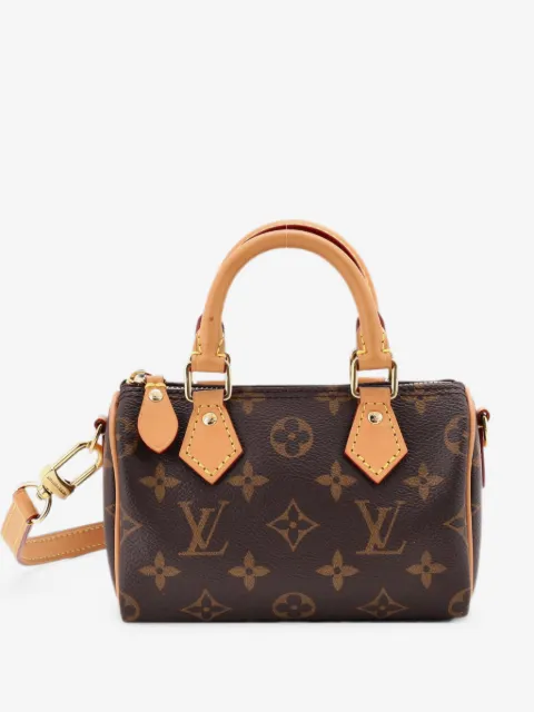 Louis Vuitton Pre-Owned Speedy Bandouliere NM Bag Monogram Canvas Nano crossbody bag