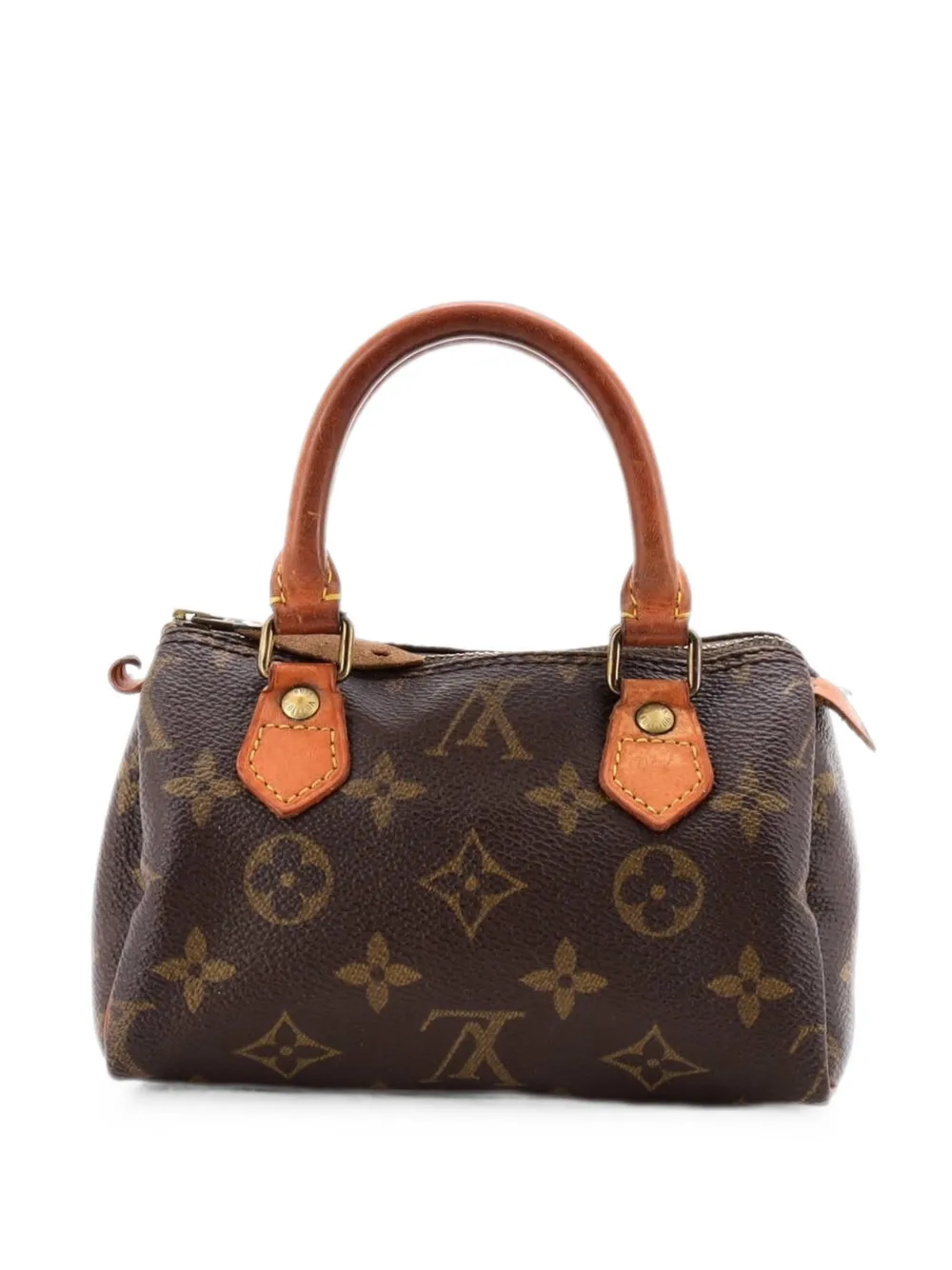 Louis Vuitton Pre-Owned Speedy Mini HL Handbag Monogram Canvas satchel - Marrone