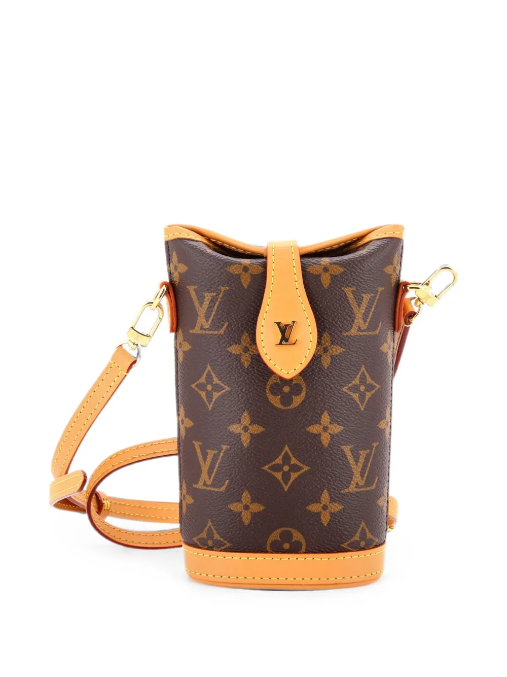Louis Vuitton Pre-Owned Fold Me Pouch Monogram Canvas crossbody bag - Braun