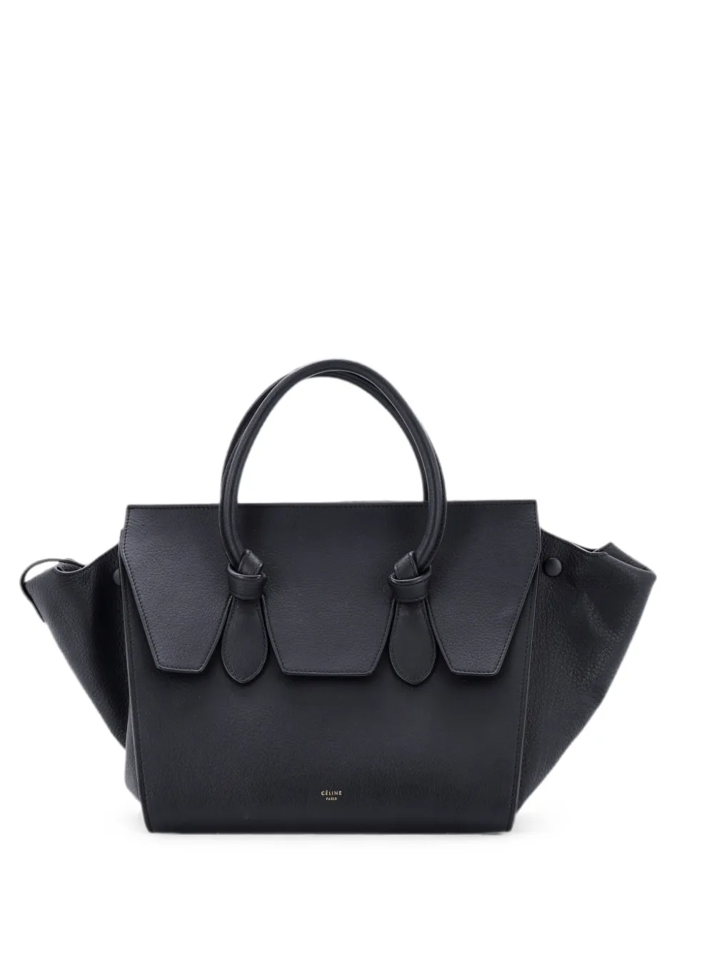 Celine Pre-Owned Tie Knot Grainy Leather Mini tote bag - Schwarz