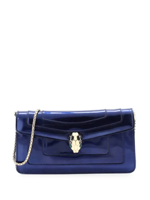 Bvlgari Pre-Owned Serpenti Forever Patent Medium shoulder bag