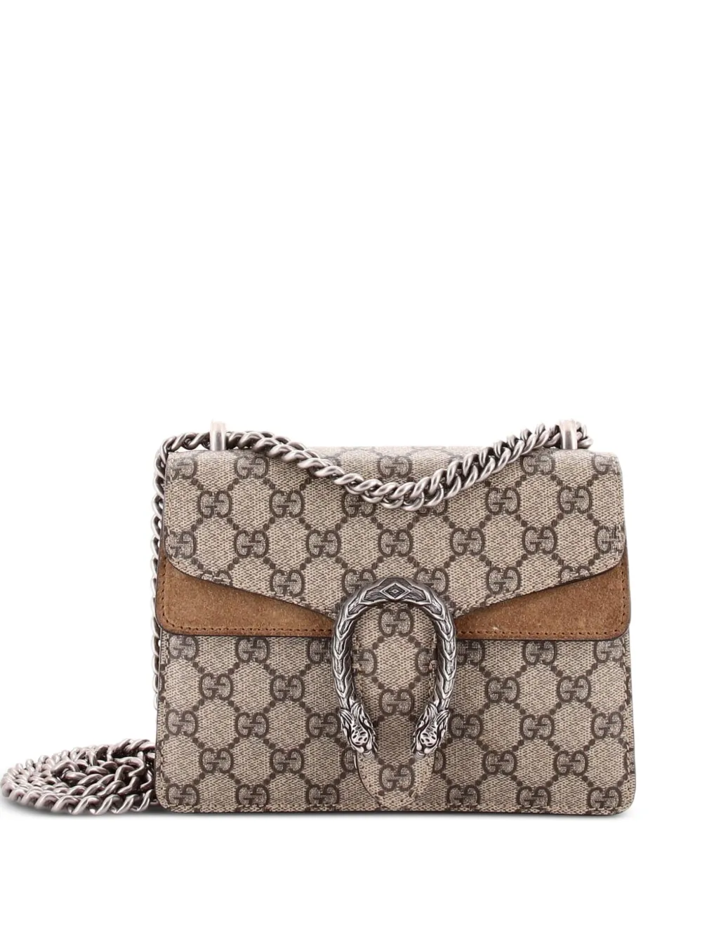 Gucci Pre-Owned Mini Dionysus Bag GG Umhängetasche aus Canvas - Braun