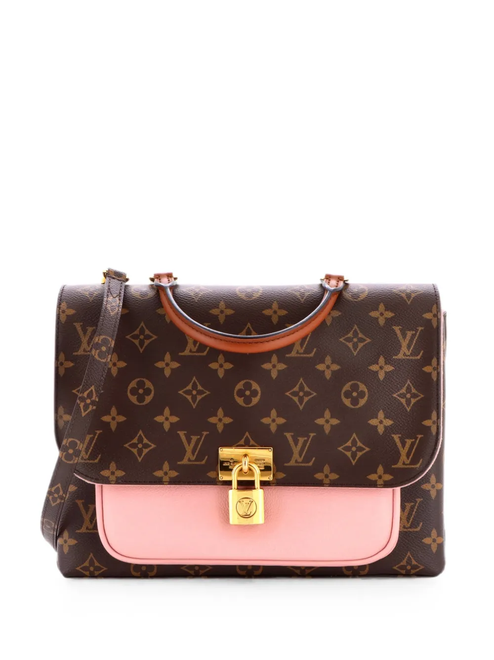 Louis Vuitton Pre-Owned Marignan Handbag Monogram Canvas with Leather shoulder bag - Rosa