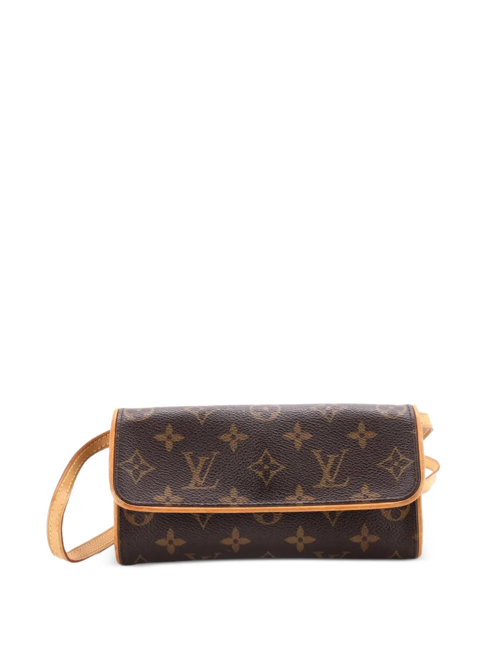Louis Vuitton Pre-Owned Twin Handbag Monogram Canvas PM crossbody bag - Marrone
