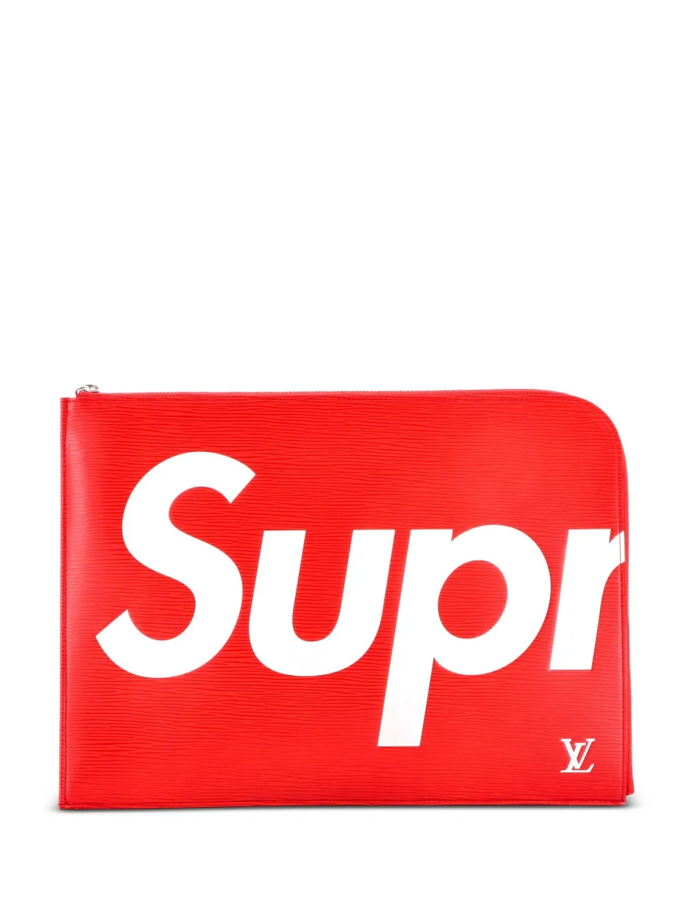 Louis Vuitton Pre-Owned Pochette Jour Limited Edition Supreme Epi GM Clutch - Rot