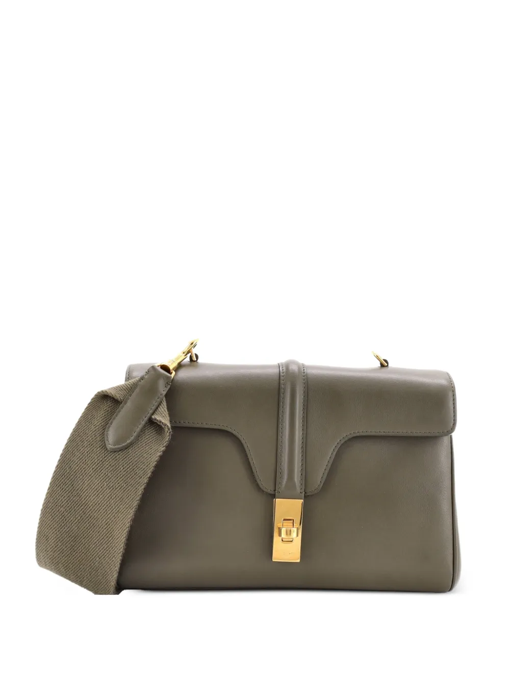 Celine Pre-Owned Soft 16 Bag Smooth Calfskin Teen shoulder bag - Verde
