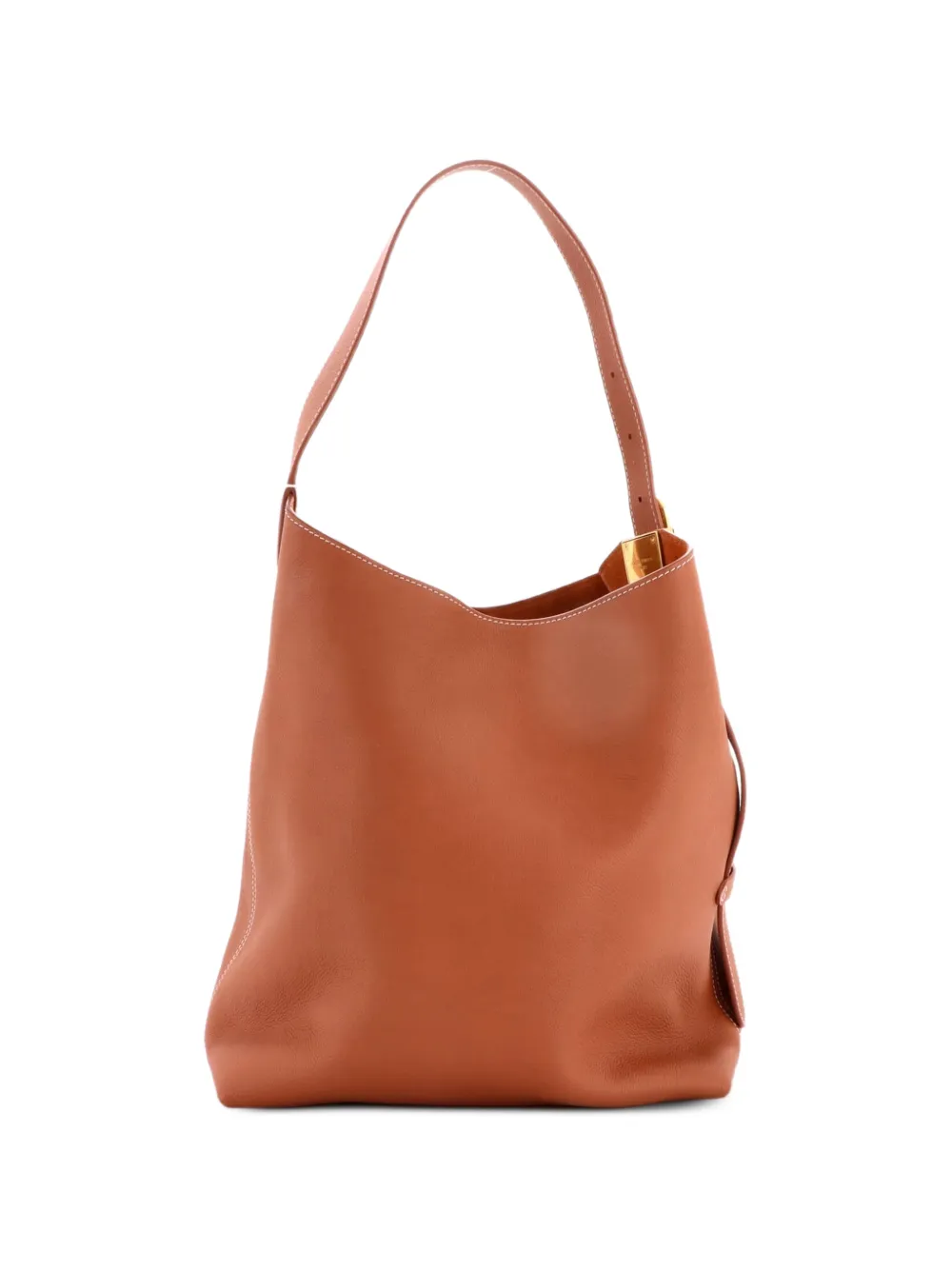 Louis Vuitton Pre-Owned Low Key Calfskin MM hobo bag - Marrone