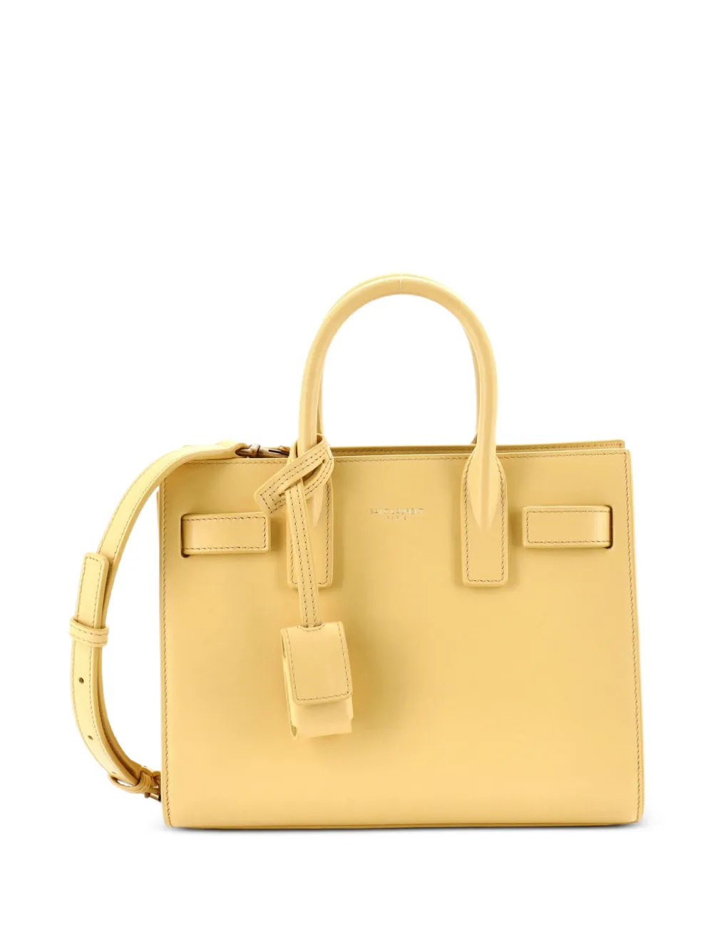 Saint Laurent Pre-Owned Sac de Jour Bag Leather Nano tote bag - Gelb