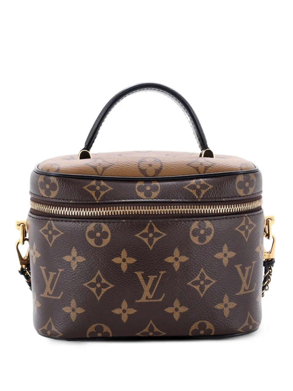 Louis Vuitton Pre-Owned Vanity Handbag Reverse Monogram Canvas PM satchel - Braun
