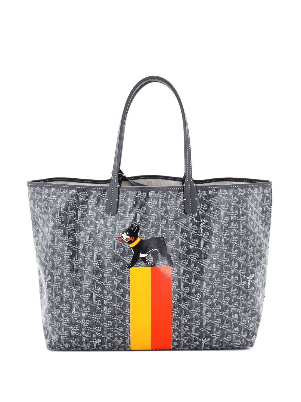 Goyard Pre-Owned Beschichtete Saint Louis PM Canvas-Tote Bag - Grau