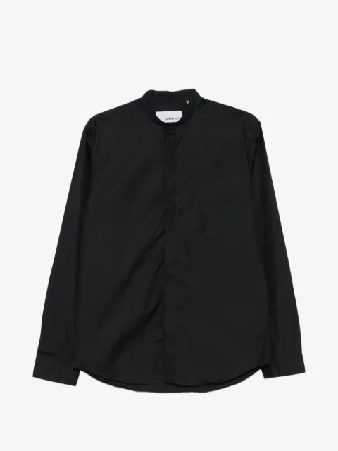Costumein camisa con cuello mao y cierre oculto