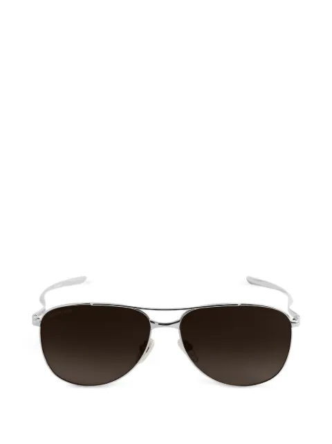Balenciaga Eyewear Monday pilot sunglasses in shiny silver