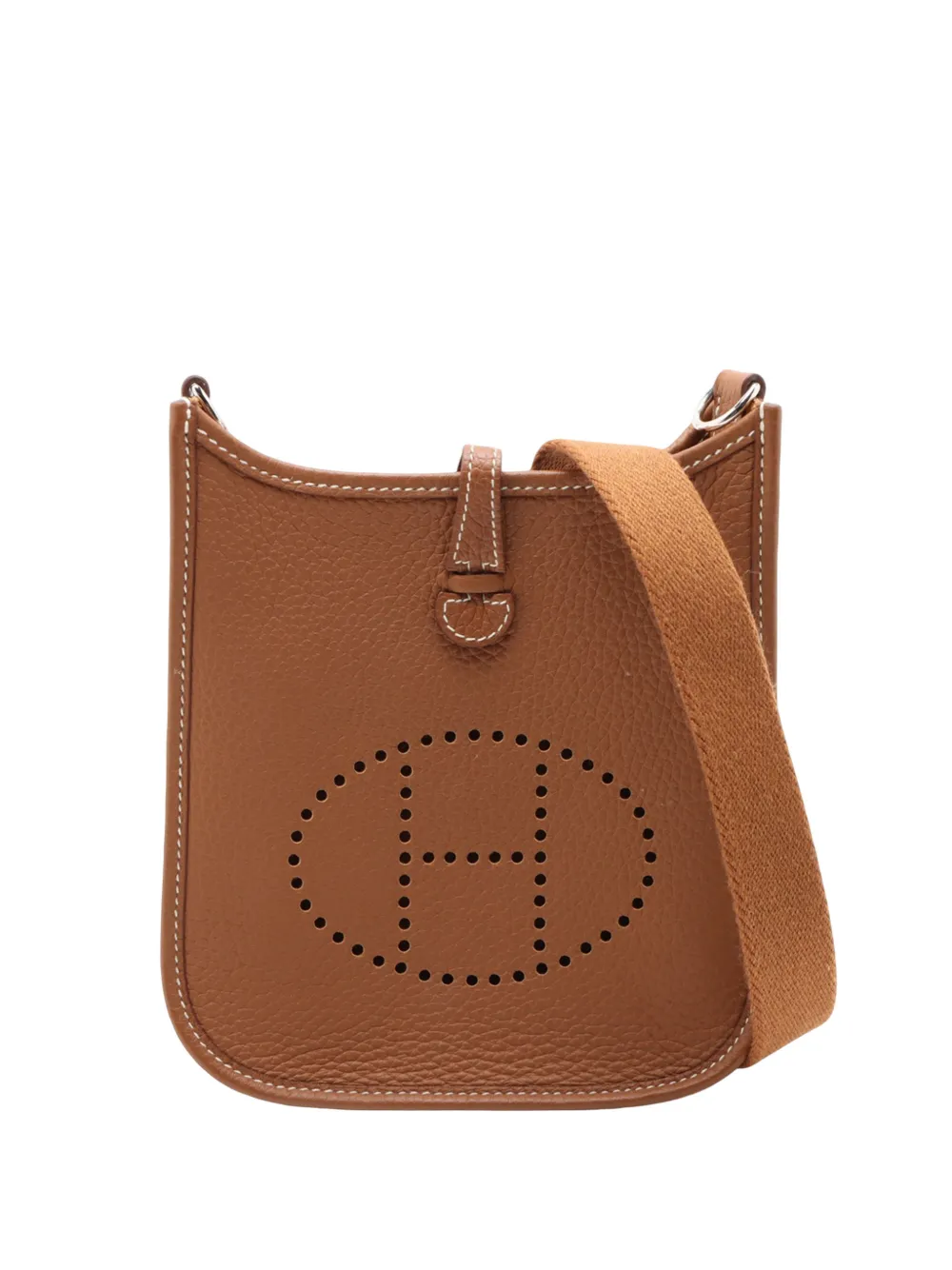 Hermès Pre-Owned 2023 Clemence Evelyne I 16 Amazone crossbody bag - Marrone