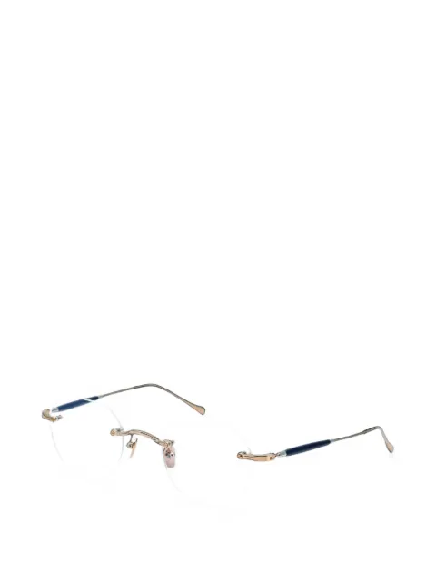 Masunaga GMS-126T round-frame glasses