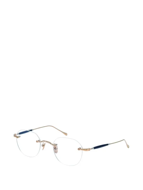 Masunaga GMS-126T round-frame glasses
