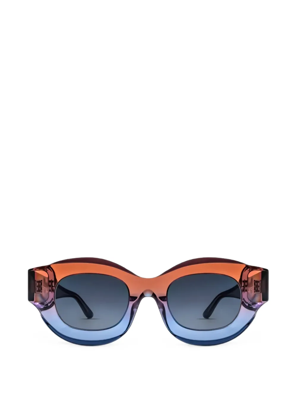 Thierry Lasry Baddy Sonnenbrille mit rundem Rahmen - Orange