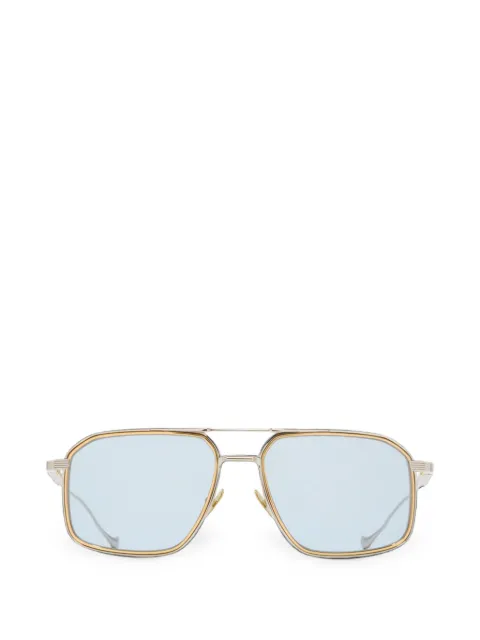 Cutler & Gross 1971 geometric-frame sunglasses