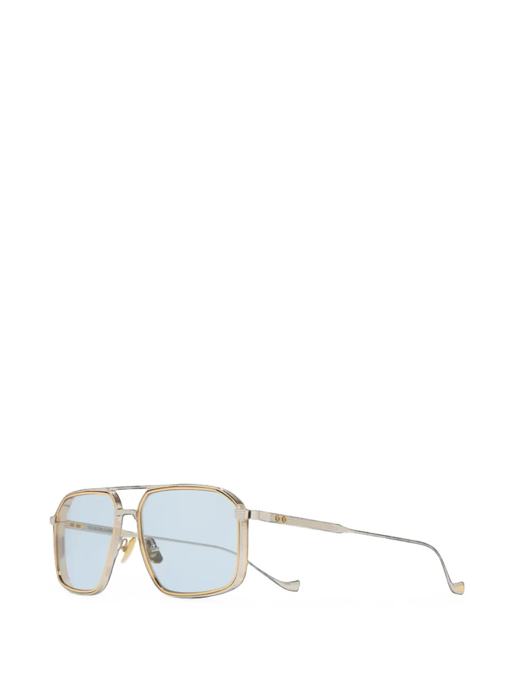 Cutler & Gross 1971 geometric-frame sunglasses Goud