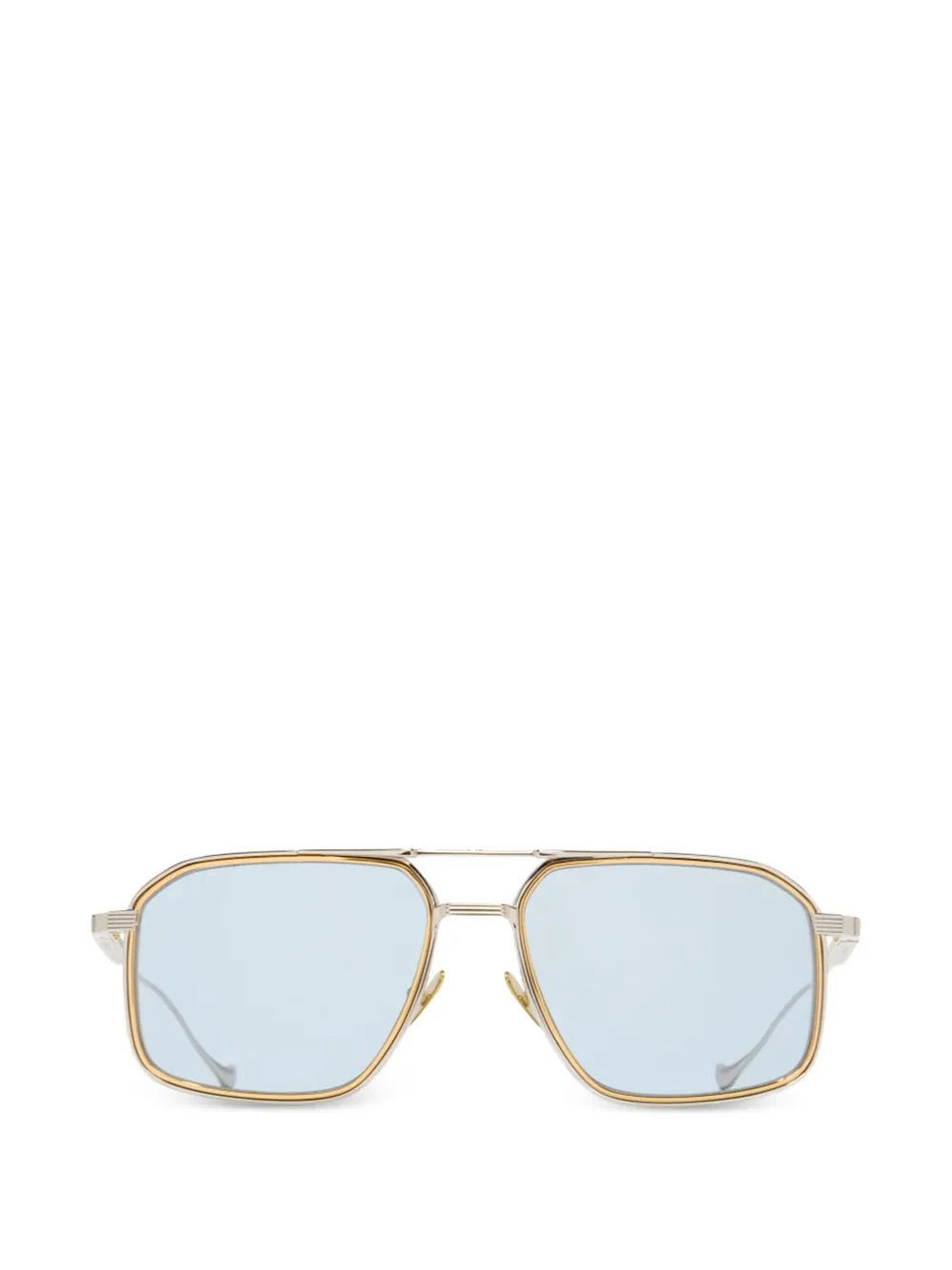 Cutler & Gross 1971 geometric-frame sunglasses Goud
