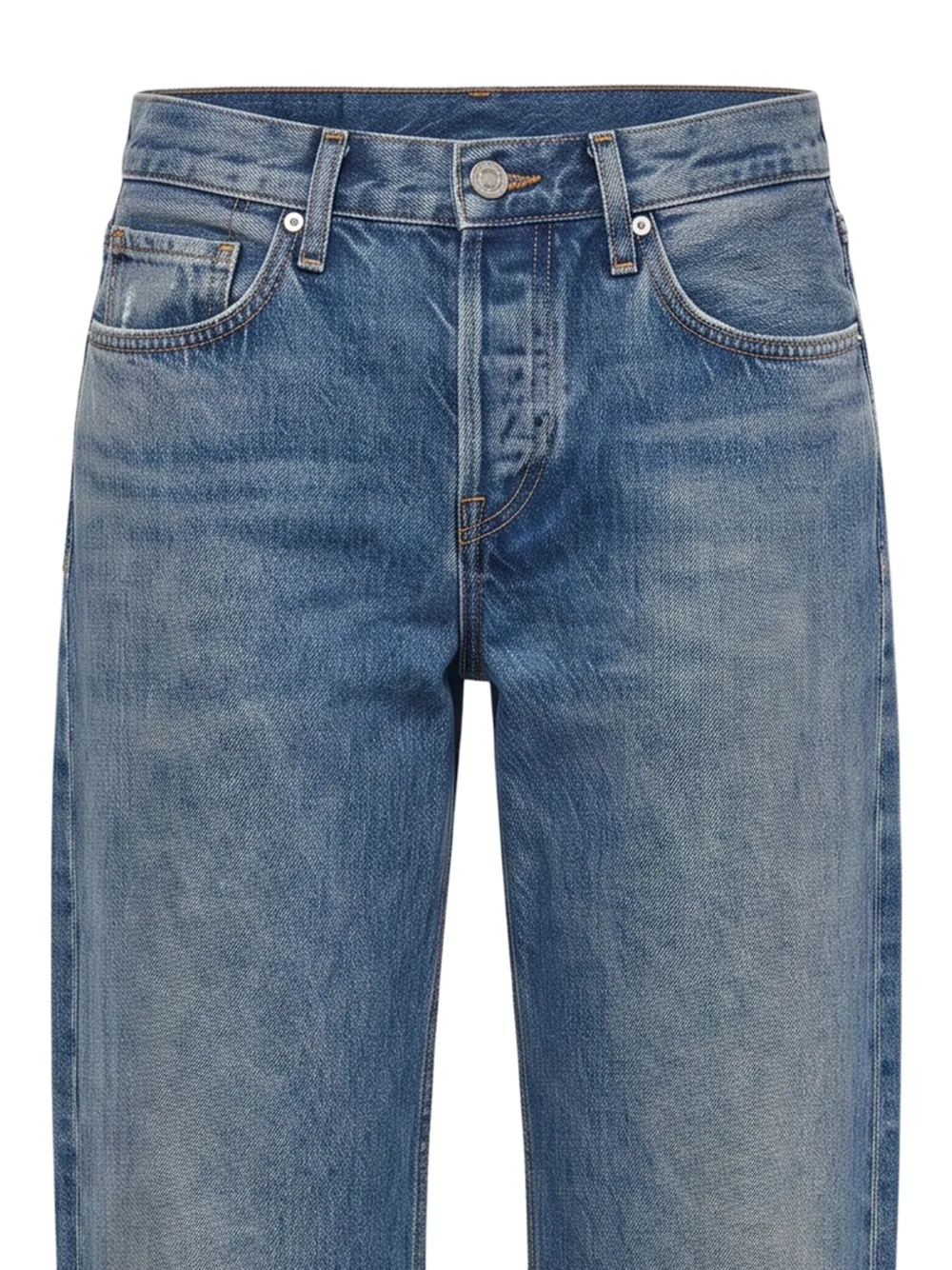 AGOLDE straight-leg jeans Blauw