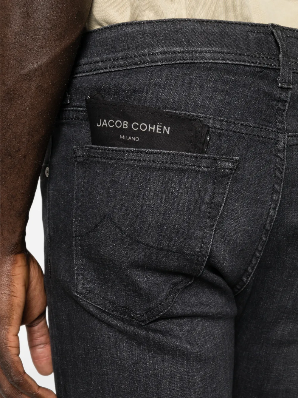 Jacob Cohën Bard jeans met vervaagd effect Grijs