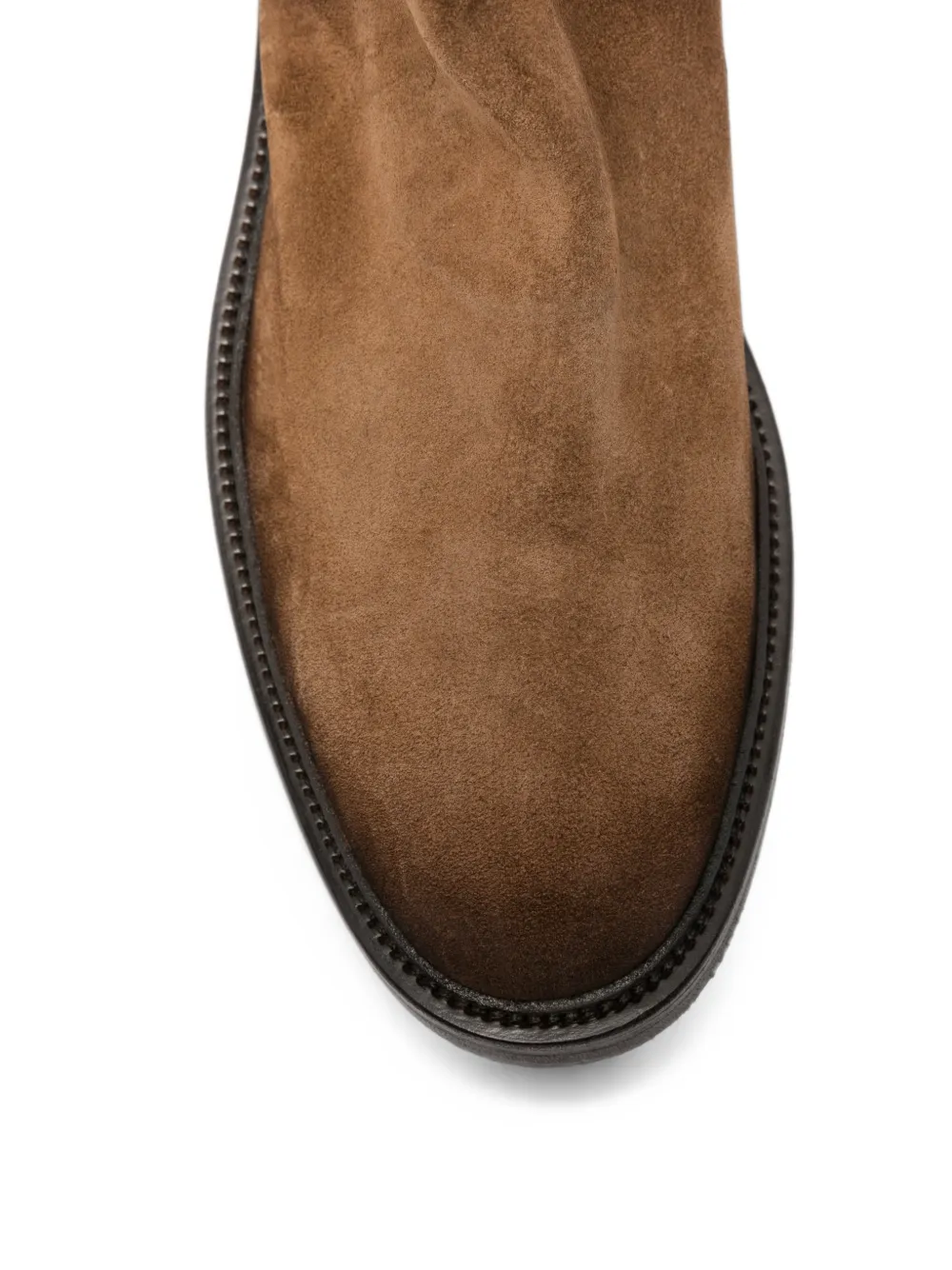 Officine Creative suede Chelsea boots Bruin