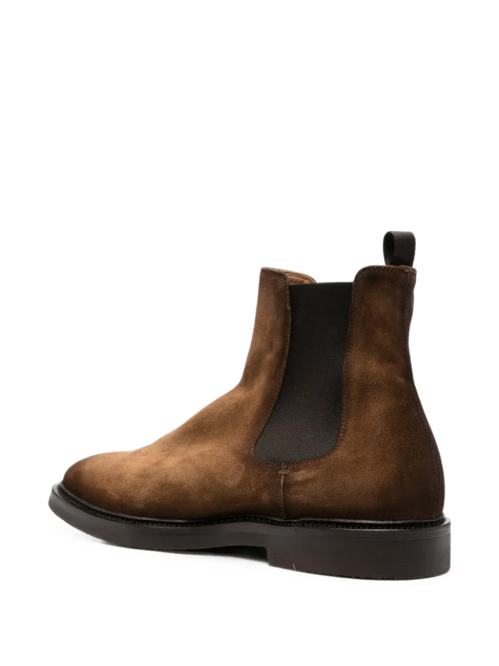 Officine Creative suede Chelsea boots Bruin