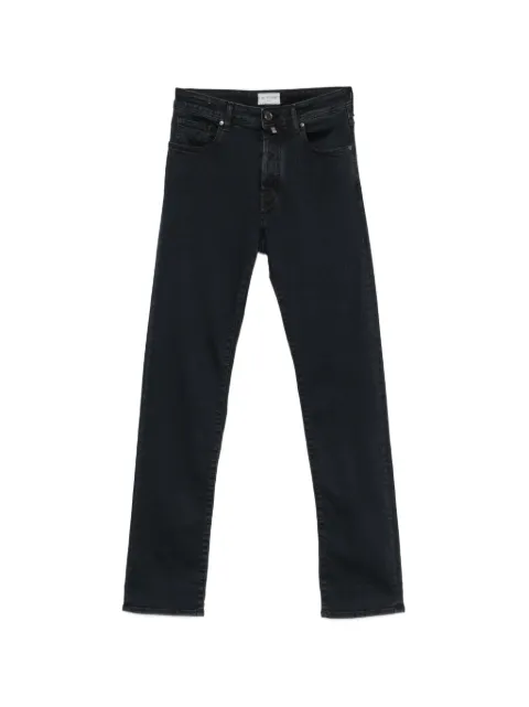 Jacob Cohën logo-patch jeans