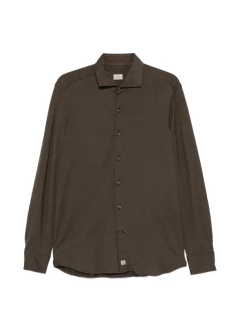 Sonrisa long-sleeve spread-collar shirt